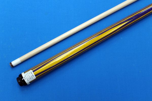 Jacoby Elements Purple/Yellow 0824-182 Pool Cue - Image 2