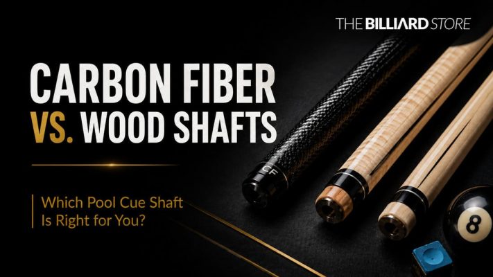 Carbon-Fiber vs. Wood Pool Cue Shafts: Which One Is Right for You?