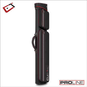 Cuetec Pro Line black 3 by 5 hard cue case