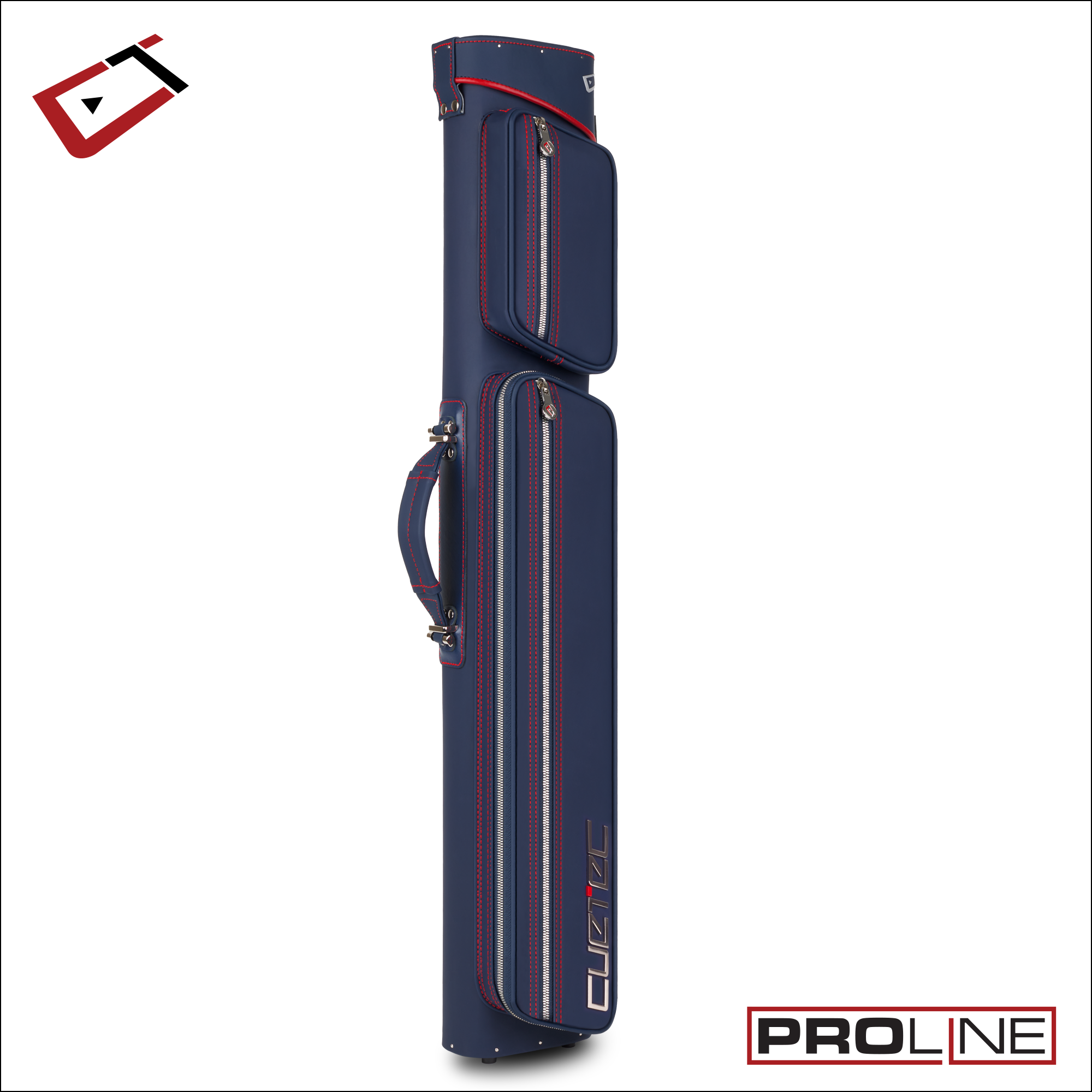 Cuetec Pro Line Navy 3x5 Hard Case, SKU 95-757N
